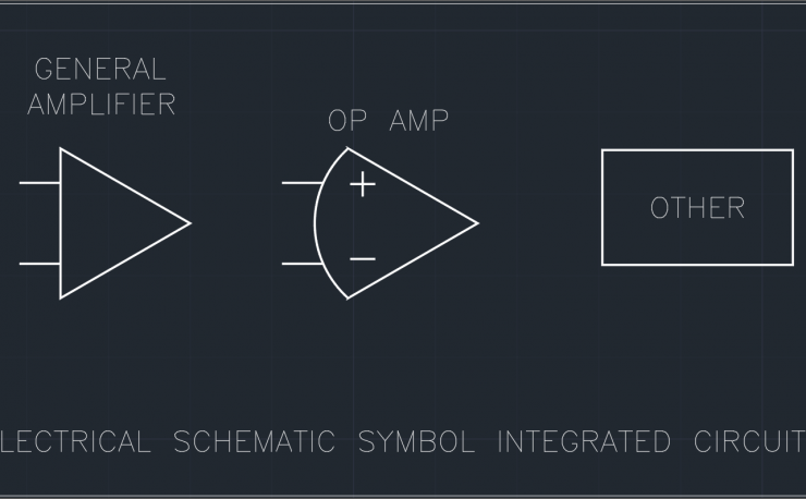 Electrical Schematic Symbol Integrated Circuits