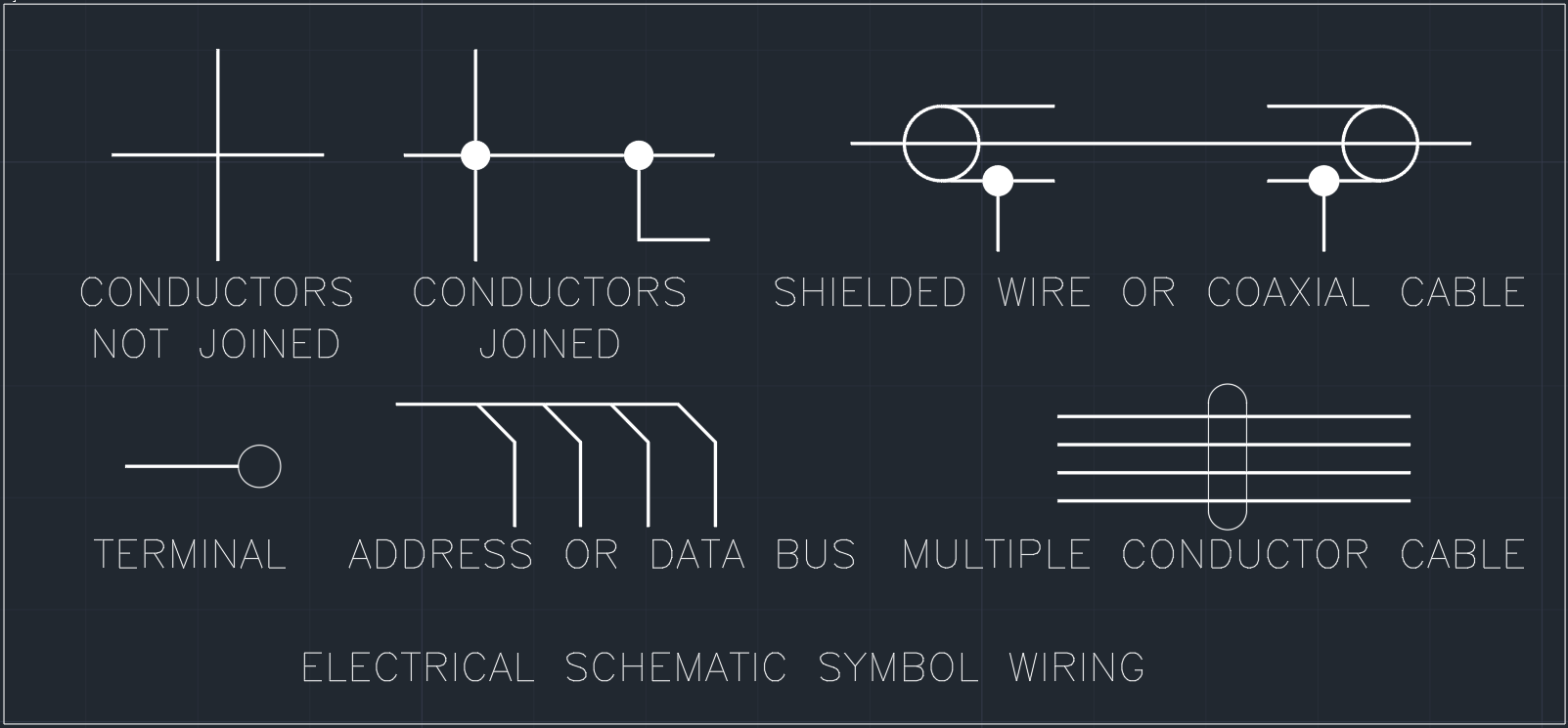Electrical Schematic Symbol Wiring