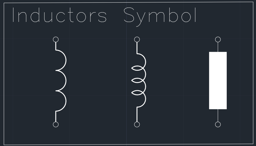 Inductors symbols
