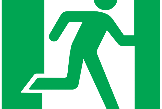 running man right symbol
