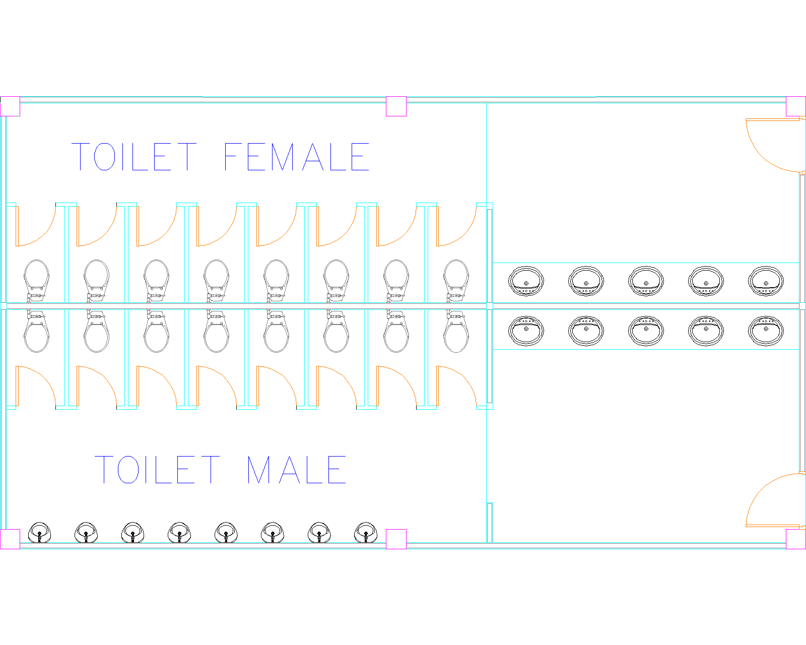 Public Toilets