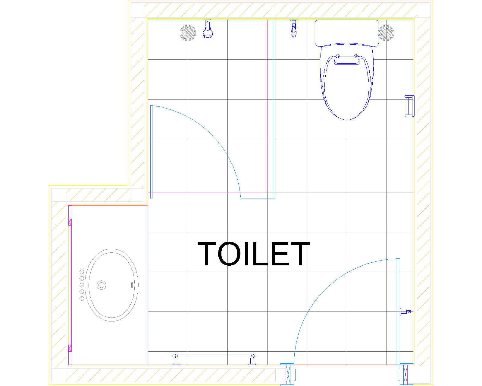 Toilet Drawing