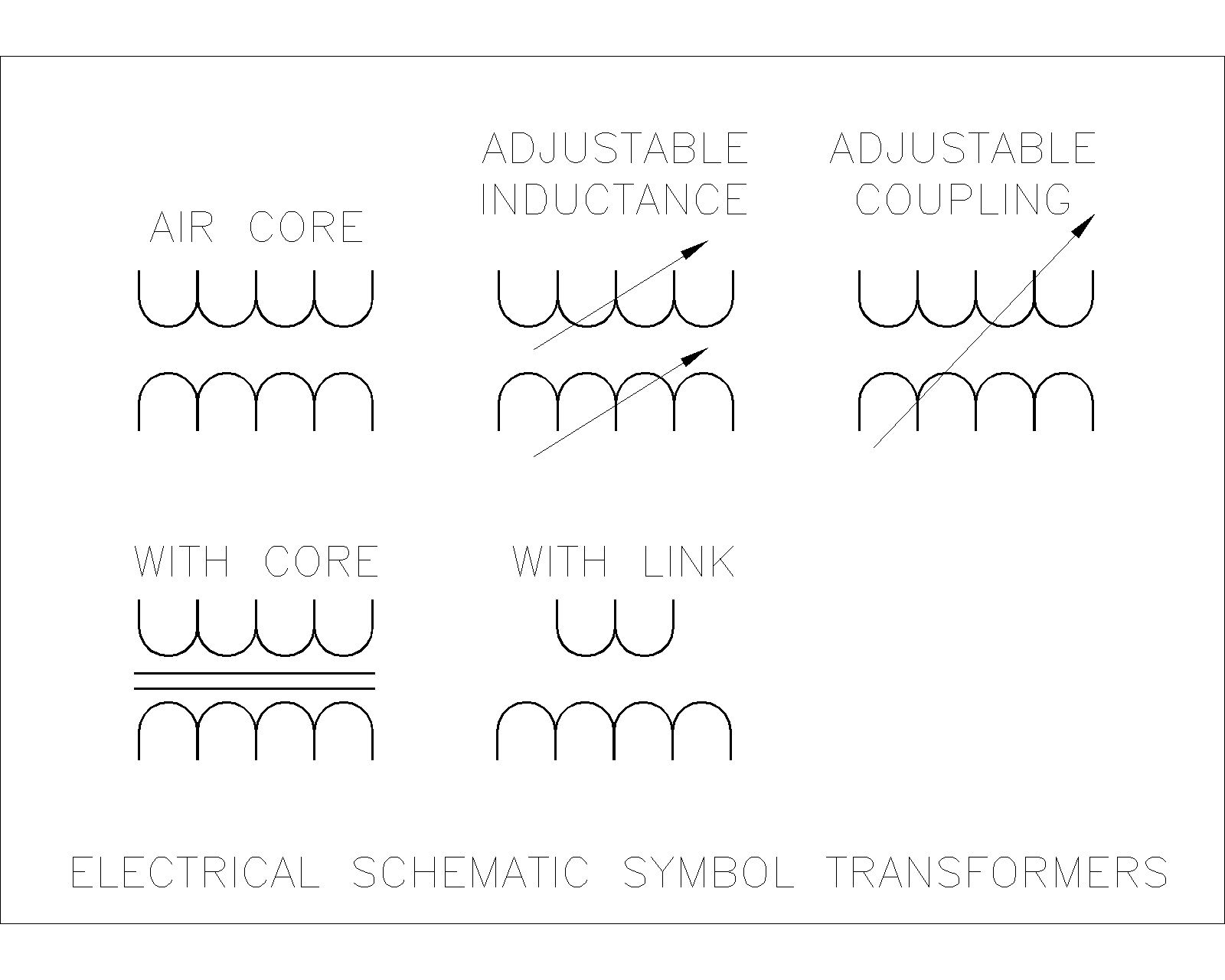 Transformers Schematic Symbol