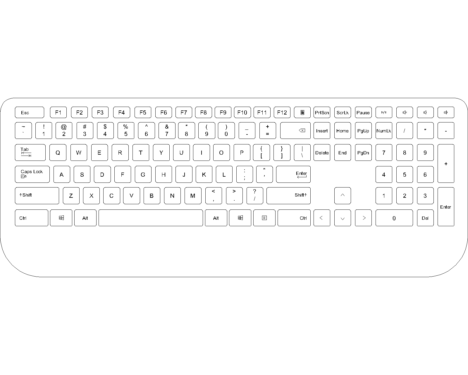 AutoCAD keyboard shortcuts and commands