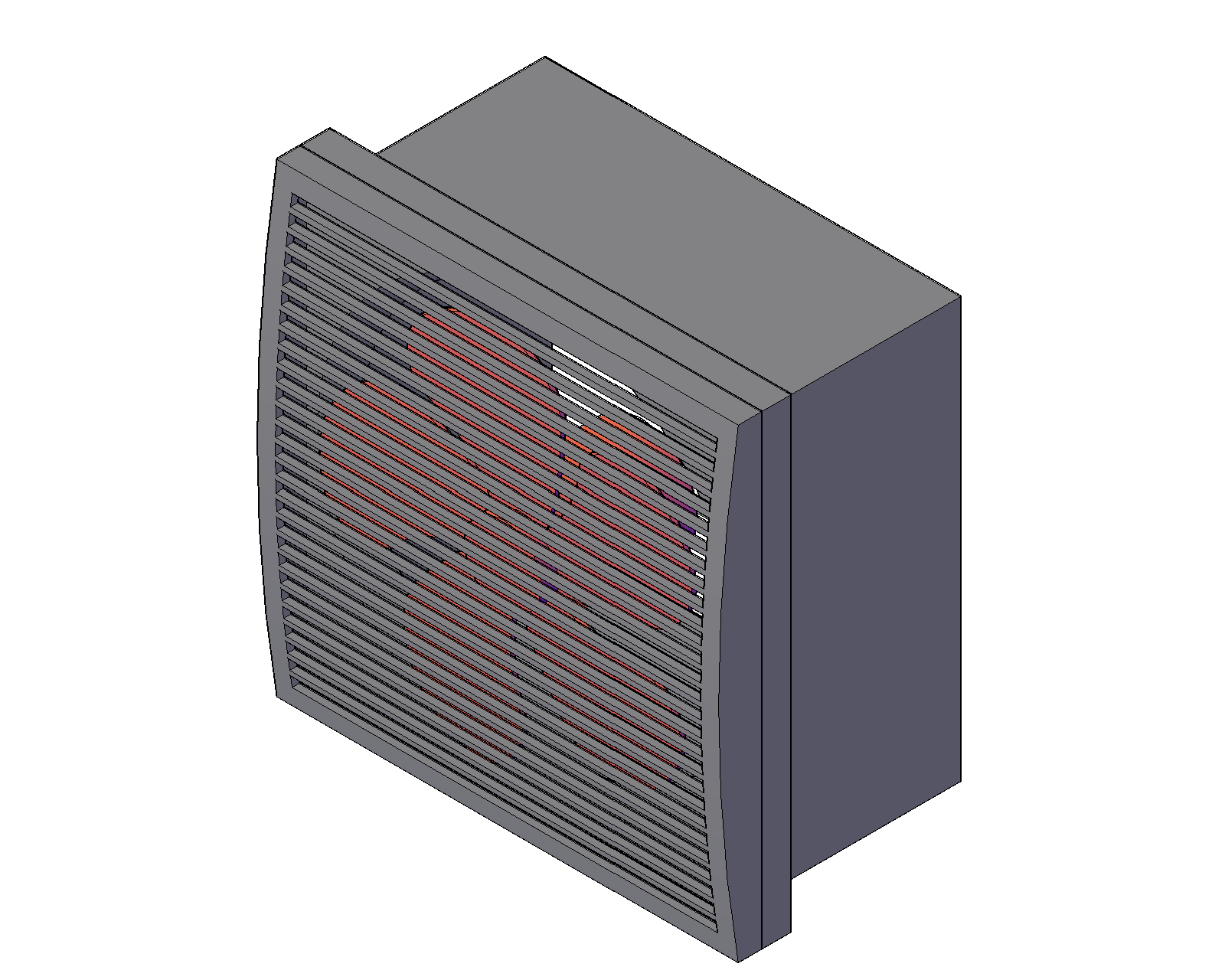 Blower 12-Inch AutoCAD 3D Model